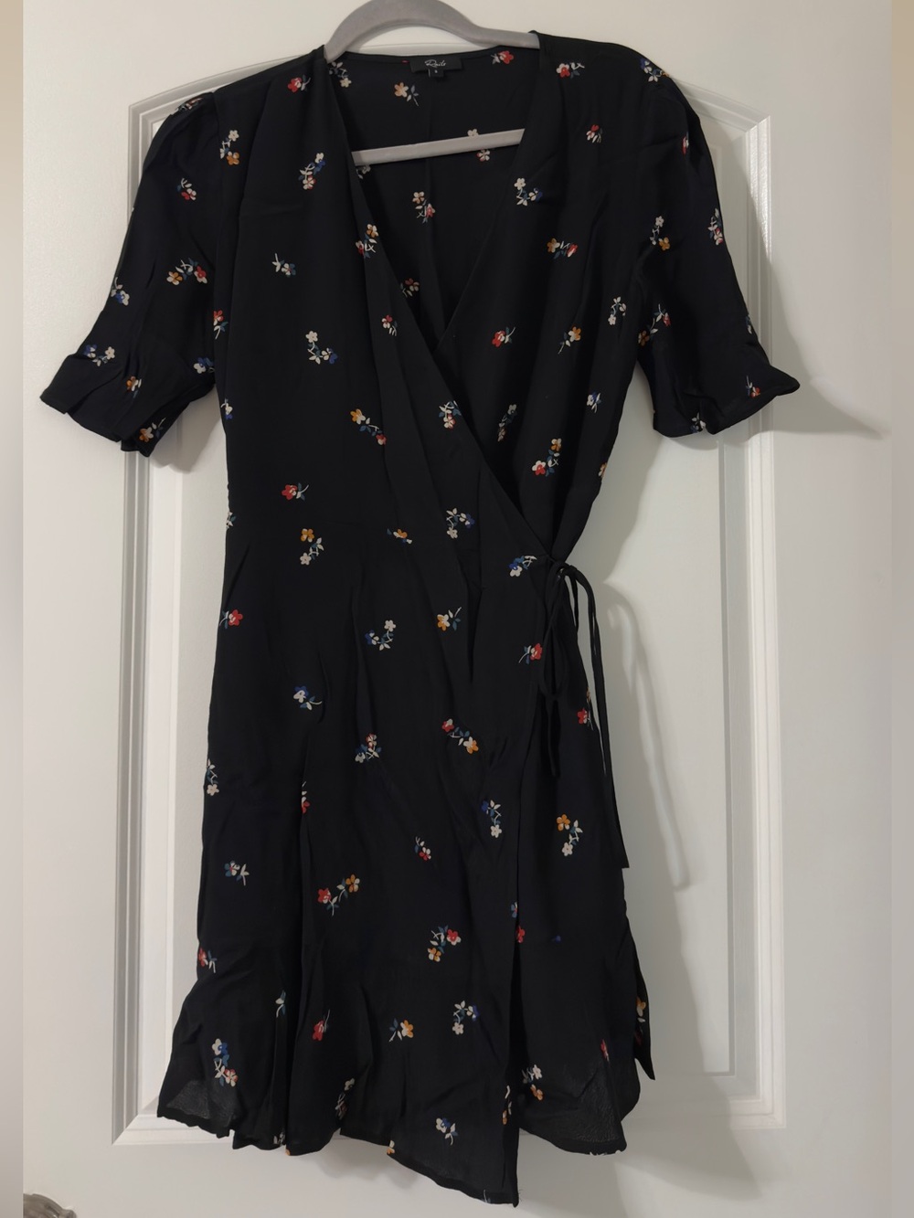 Rails Floral Wrap Dress